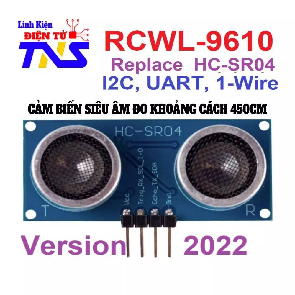 Cảm Biến Siêu Âm HC-SR04 đo khoảng cách 2-450cm - Linh kiện điện tử TNS