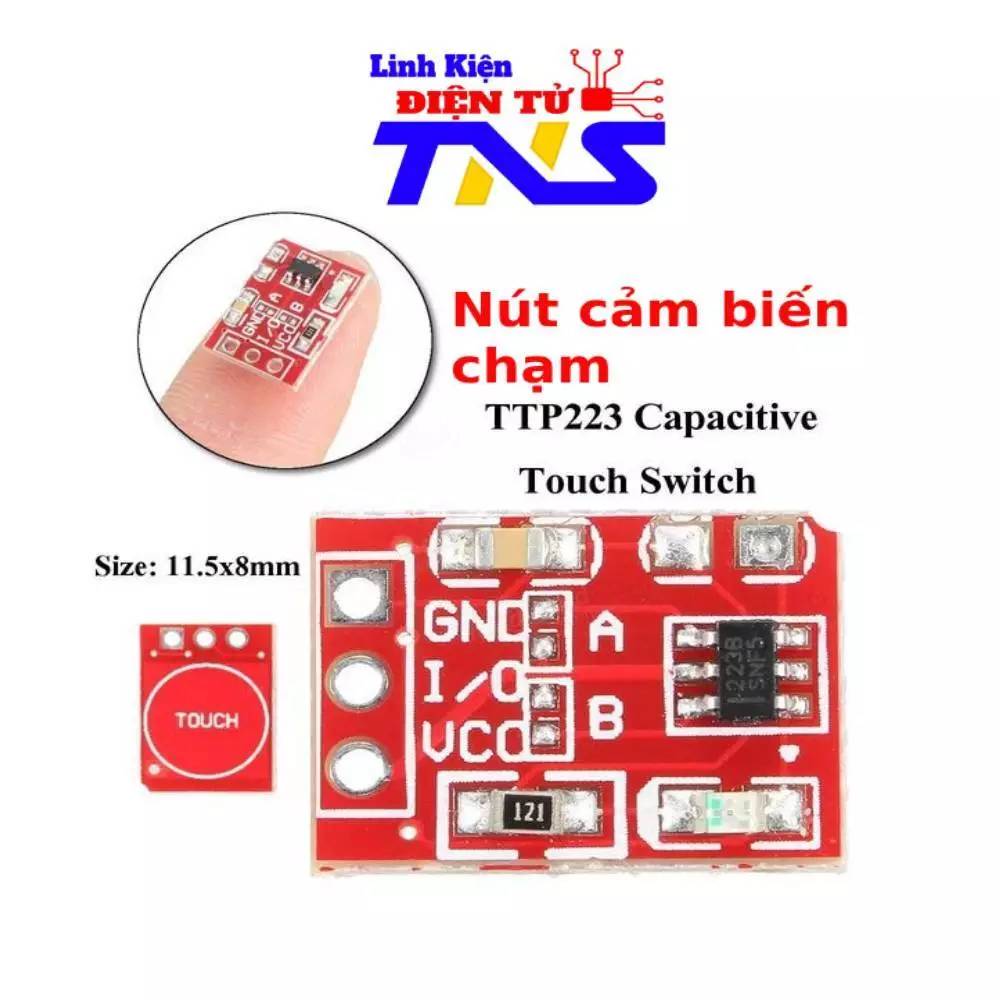 Module Nút Cảm Biến Chạm TTP223 - Touch sensor